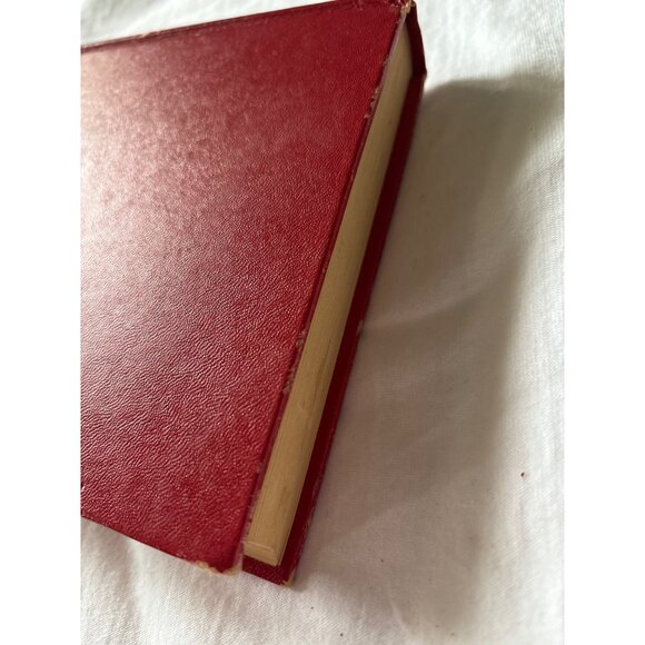 The Cleft Rock By Alice Tisdale Hobart 1948 Hardcover Novel Red Cover Vintage Bo - Picture 13 of 13